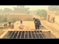 Timelapse Symphony: Crafting a Roof in High Speed Using Girders and Bricks