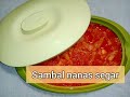 Sambal Nenas segar