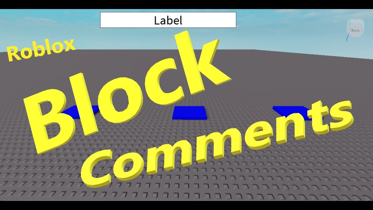 Add Notes/Comments to Scripts! - ROBLOX Tips & Tricks 