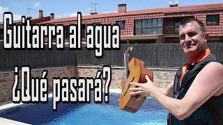 Qué pasaría si echo una guitarra al agua