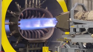 F-22 Raptor Engine Test • Pratt & Whitney F119