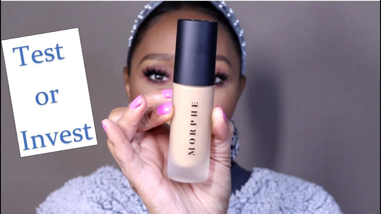Morphe Filter Effect Soft- Focus Foundation Wear Test | Test or Invest | MakeUPbyKiani