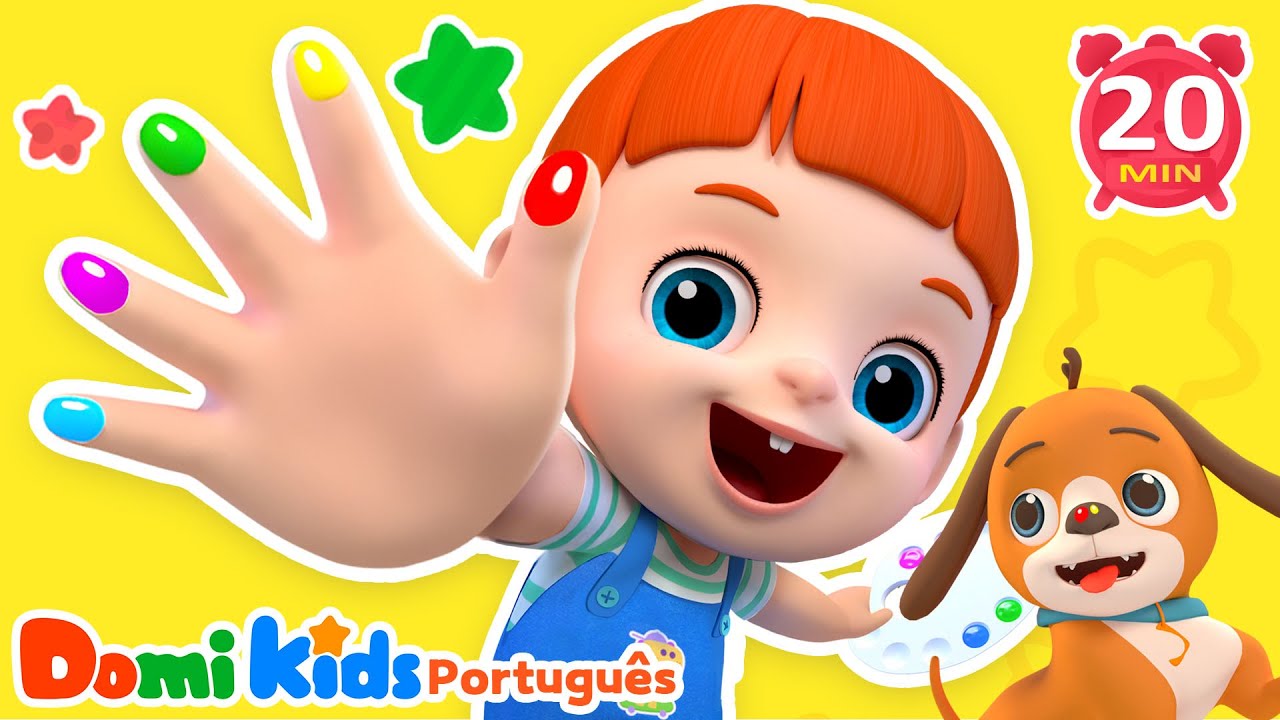 👆🎵 Dedinhos da Família | Canção para Brincar | Canções Infantis | Domi Kids | LEFUN Kids TV