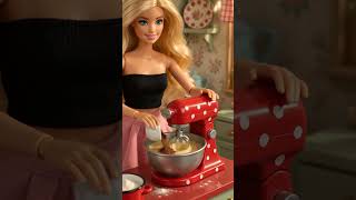 Czekoladowe ciasto Róży🍰 #doll #dollstory #barbiedoll #barbiestory #cutestory #dollhouse