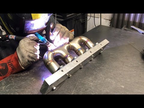 GizFab - Mitsubishi Colt 4G15 Turbo Manifold Fabrication Timelapse