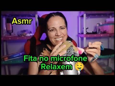 ASMR- FITA NO MICROFONE 🎤 RELAXEM 🥱😴🤤
