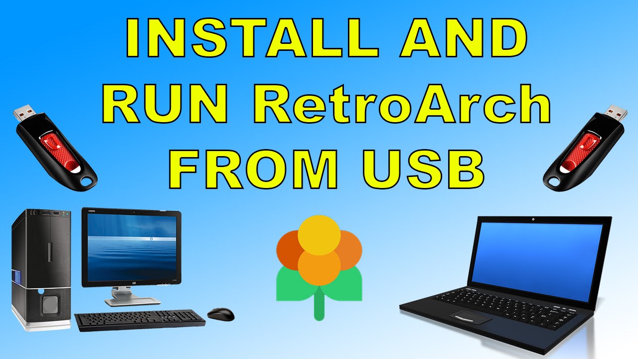 How To Run RetroArch LAKKA From USB On Any PC -