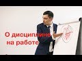 О дисциплине на работе | Максим Батырев