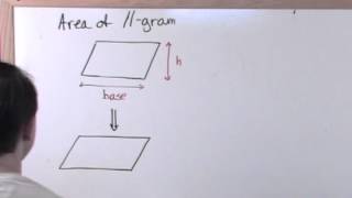 Lesson 13 - Area Of A Parallelogram (Geometry Tutor)