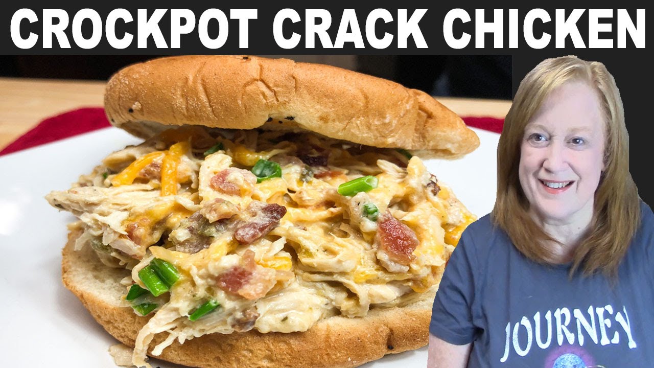 CROCKPOT CREAMY CRACK CHICKEN RECIPE - YouTube