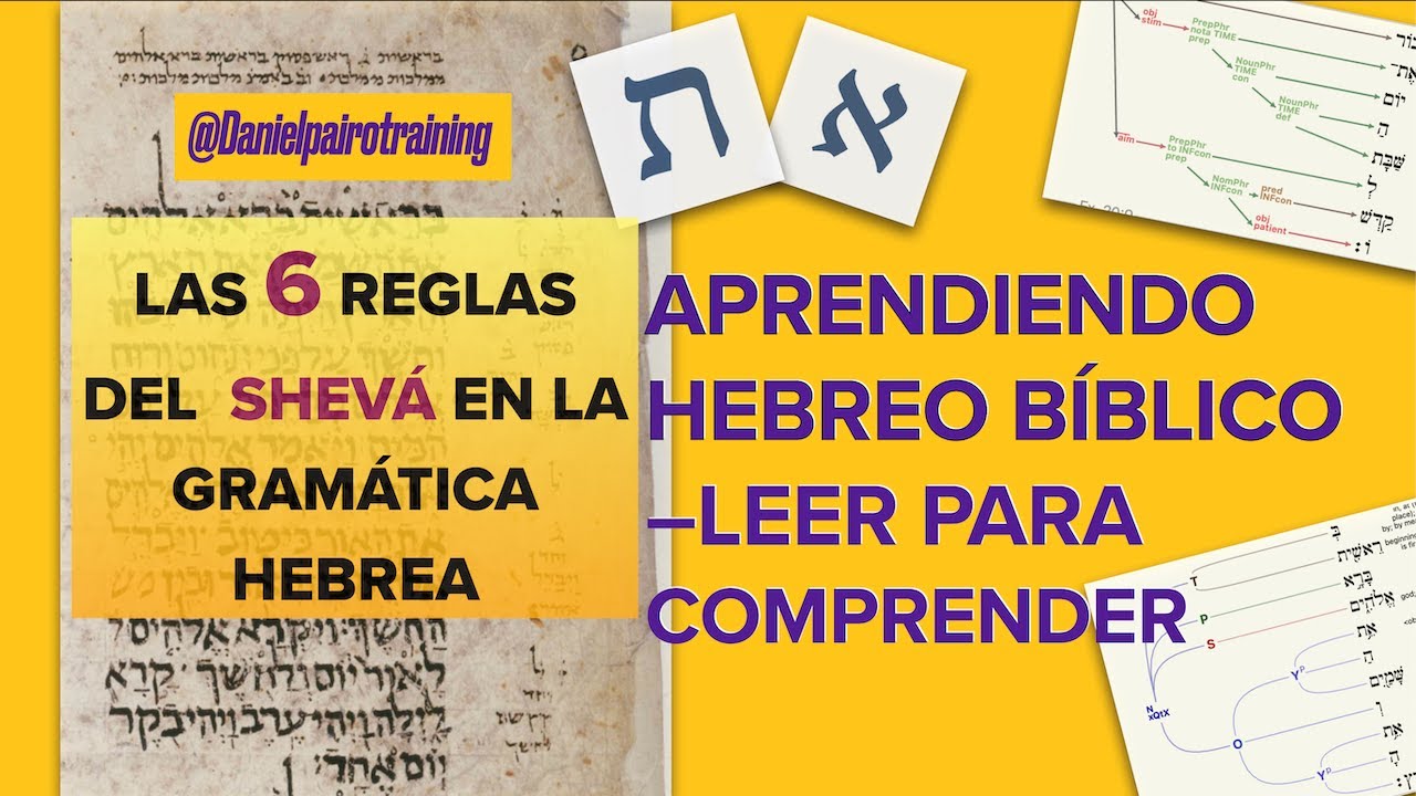 6 Reglas del shevá en la gramática hebrea - YouTube