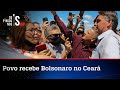 Bolsonaro vai ao Ceará e aparece em vídeo na garupa de moto