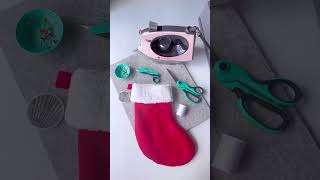 Sew a DIY Holiday Stocking! #shorts