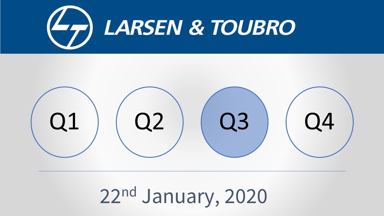 L&T - Q3 Results FY 2019-20 - Media Presentation