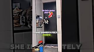 Smart Cat's Genius Plan to Open the Door! 🐈#viral #satisfying #shorts