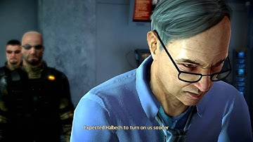 Alpha Protocol - Server Room (Defend Parker; Join Halbech)