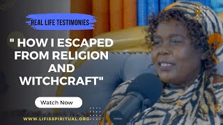 LIFE IS SPIRITUAL PRESENTS: MAMA BRENDA'S TESTIMONY - " HOW I ESCAPED FROM RELIGION AND WITCHCRAFT "