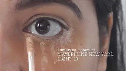 डार्क सर्कल कैसे छुपाए / how to hide dark circle with makeup ???