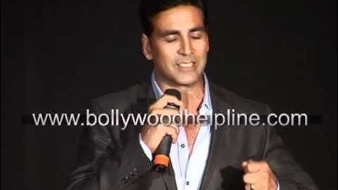 Akshay kumar Promotes the Hollywood Film "Transformers -3 "