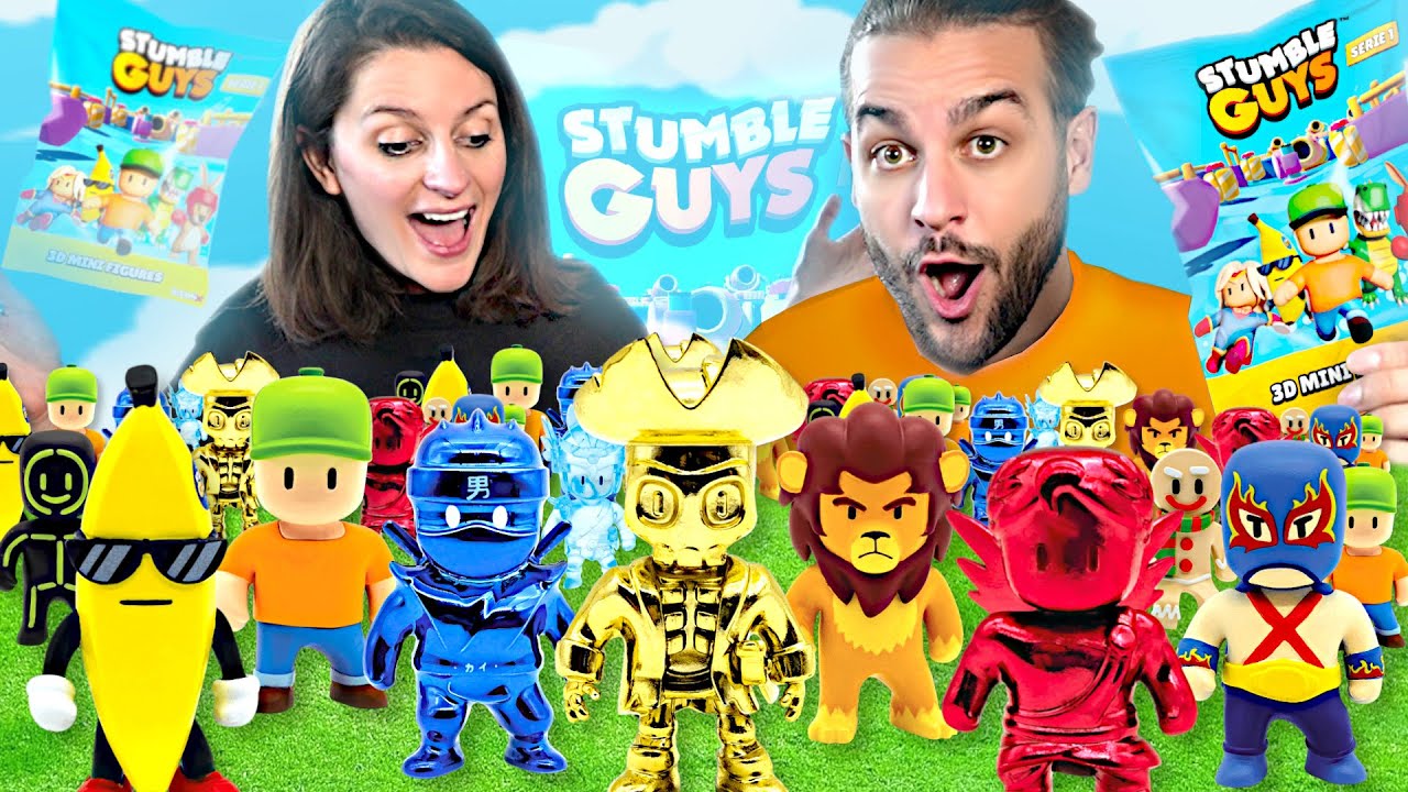 ON A RECU TOUTES LES FIGURINES STUMBLE GUYS ! PACK OPENING 