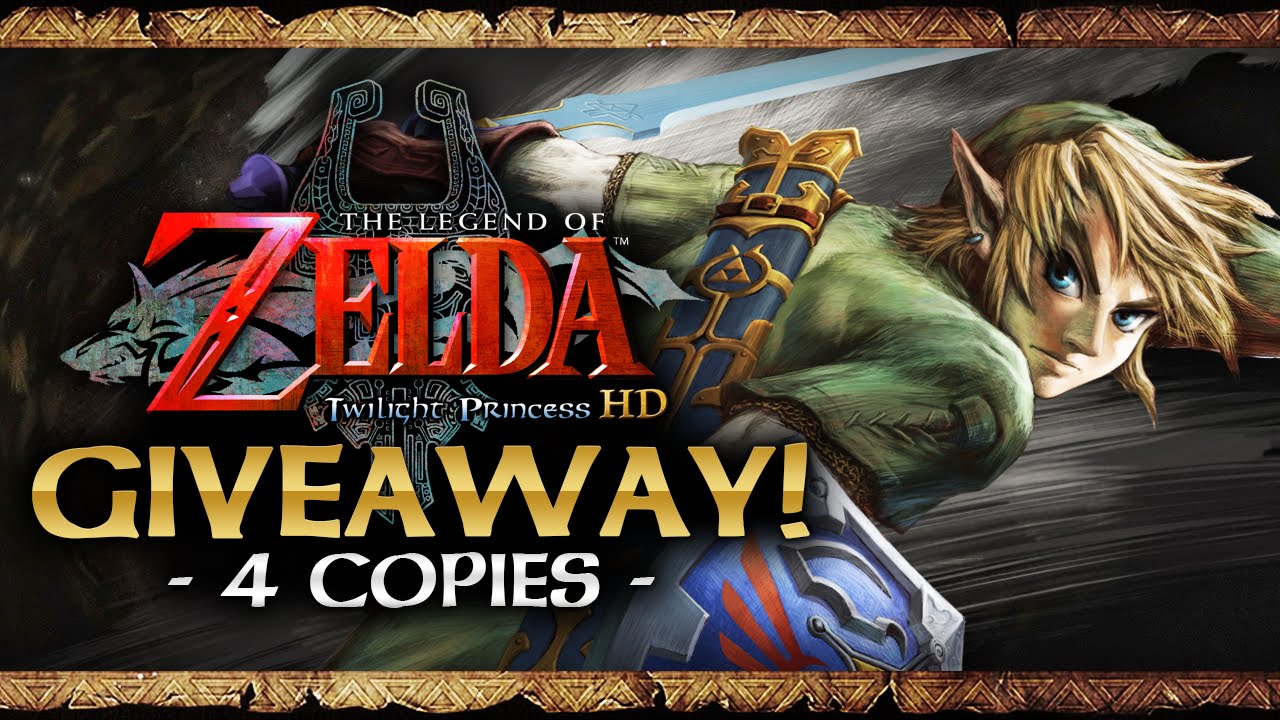 The Legend of Zelda: Twilight Princess HD GIVEAWAY! (4 FREE DIGITAL COPIES) [CLOSED]