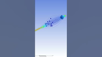 3D Flow Animation – Particle Tracking in ANSYS CFX