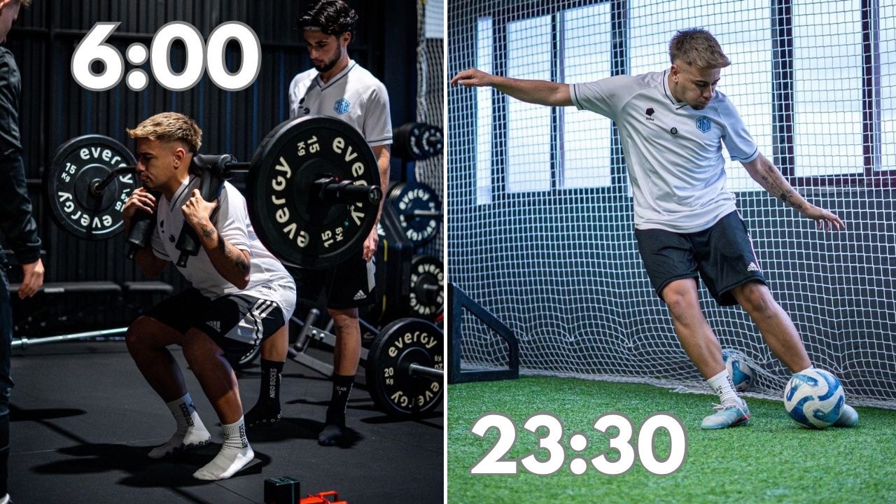 ENTRENÉ como FUTBOLISTA PROFESIONAL por UN DÍA