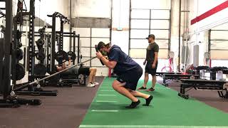 LM Sprinter Split Stance - Isometric