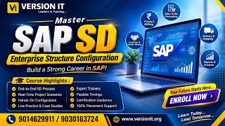 SAP SD Enterprise Structure Configuration Part 2 | SAP SD Training in Hyderabad