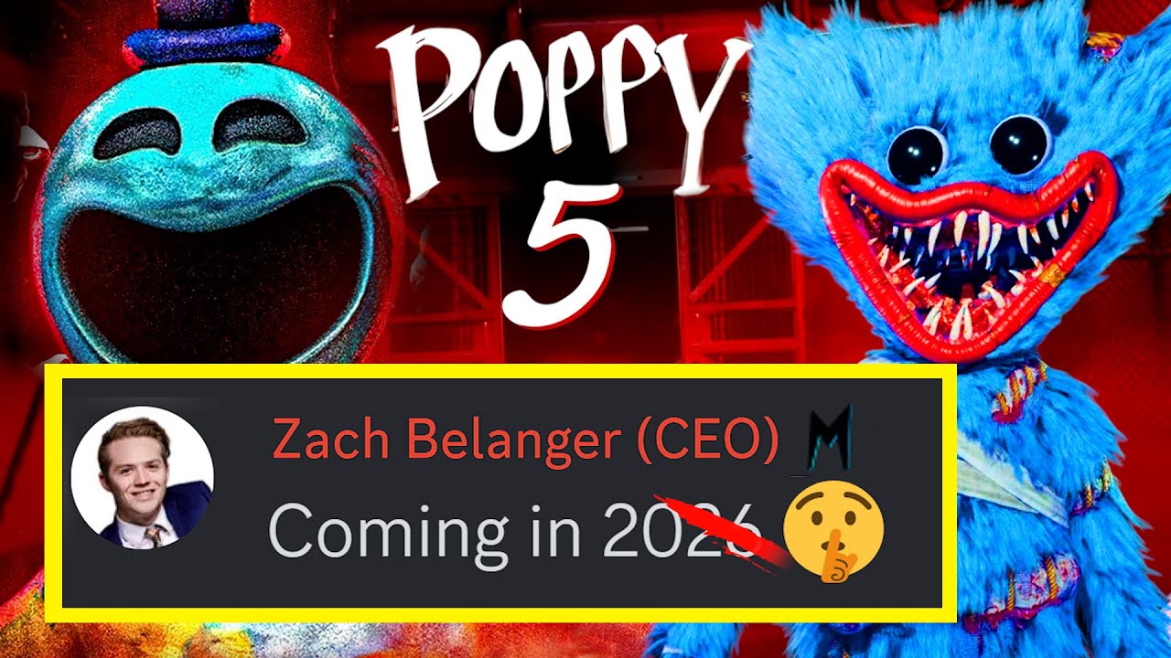 Poppy Playtime Chapter 5 - is officially confirmed!....(Release Date?)