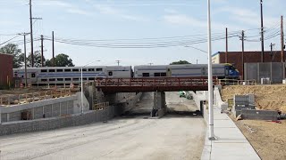 LIRR - New Hyde Park - Grade Crossing Elimination Progress