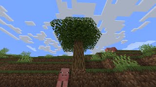 Minecraft But If I See A Tree, Video Ends