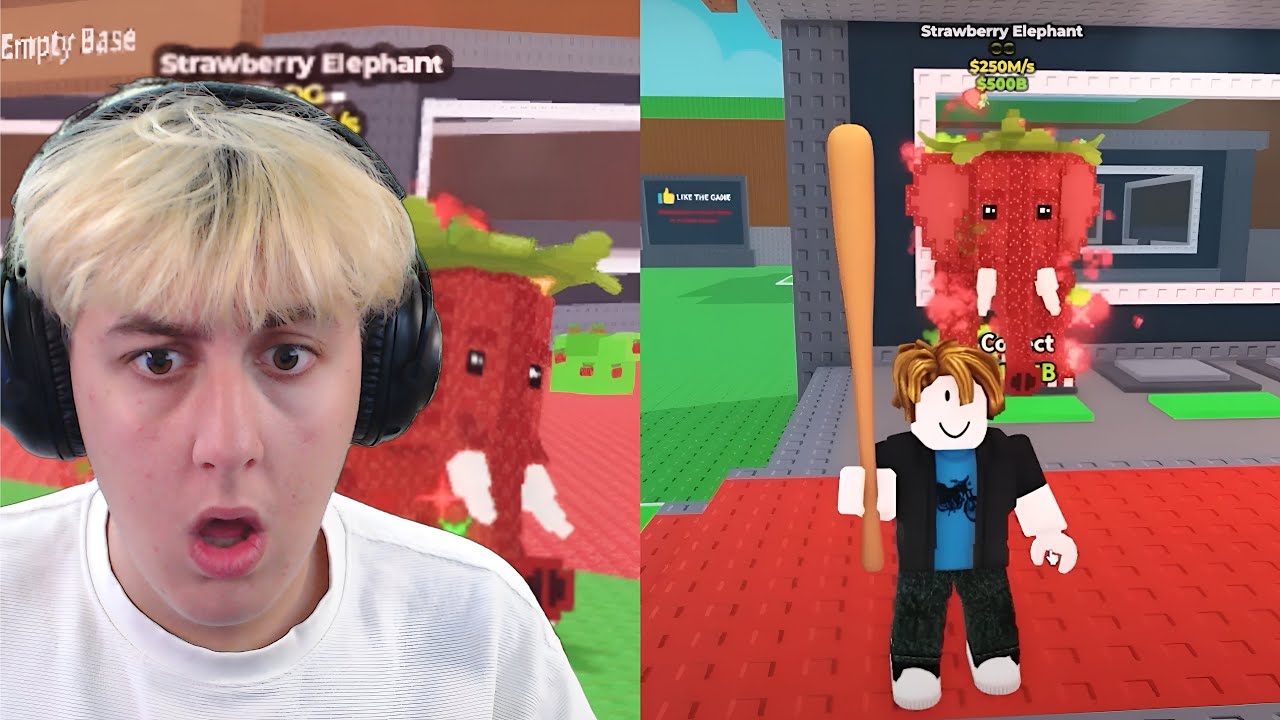 ΕΠΑΙΞΑ ΞΥΛΟ ΜΕ SCAMMER ΓΙΑ STRAWBERRY ELEPHANT