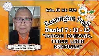 Saya dan PKLU GPIB Membaca Alkitab Bersama, Rabu pagi, 8 Mei 2024