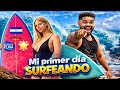 Mi primer día aprendiendo a Surfear en San Juan del Sur | ¿Es difícil ?