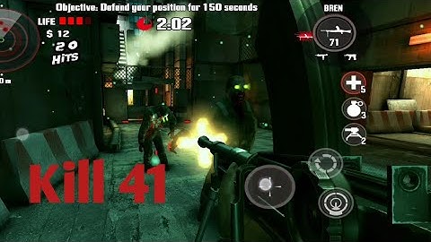Dead trigger : Hideout protection android gameplay