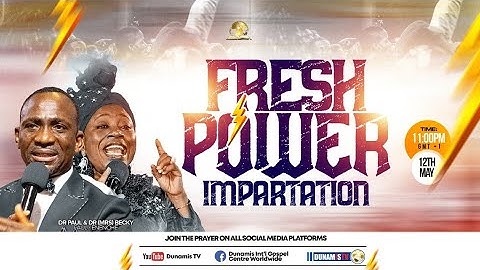 MID-NIGHT PRAYER COMMANDING THE DAY-FRESH POWER IMPARTATION. 12-05-2024