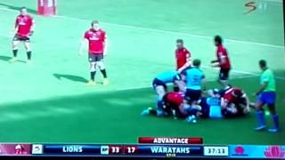 Lions VS Waratahs