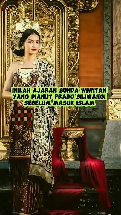Inilah Ajaran Sunda Wiwitan Yang Dianut Prabu Siliwangi Sebelum Masuk Islam #feedshorts #shortsfeed