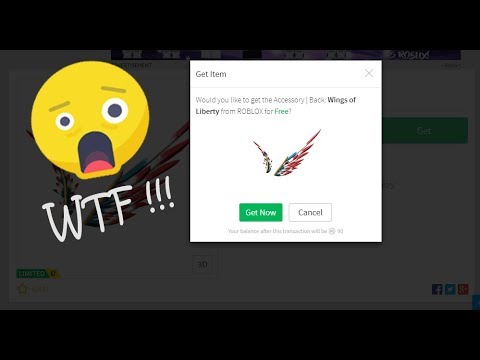 Roblox How To Get Wings Of Liberty Free Patched Youtube