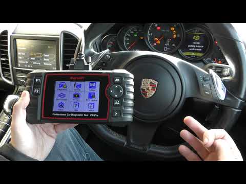 iCarsoft CR Pro EPB Open, Service, Calibrate, Grinding in procedures Demonstration