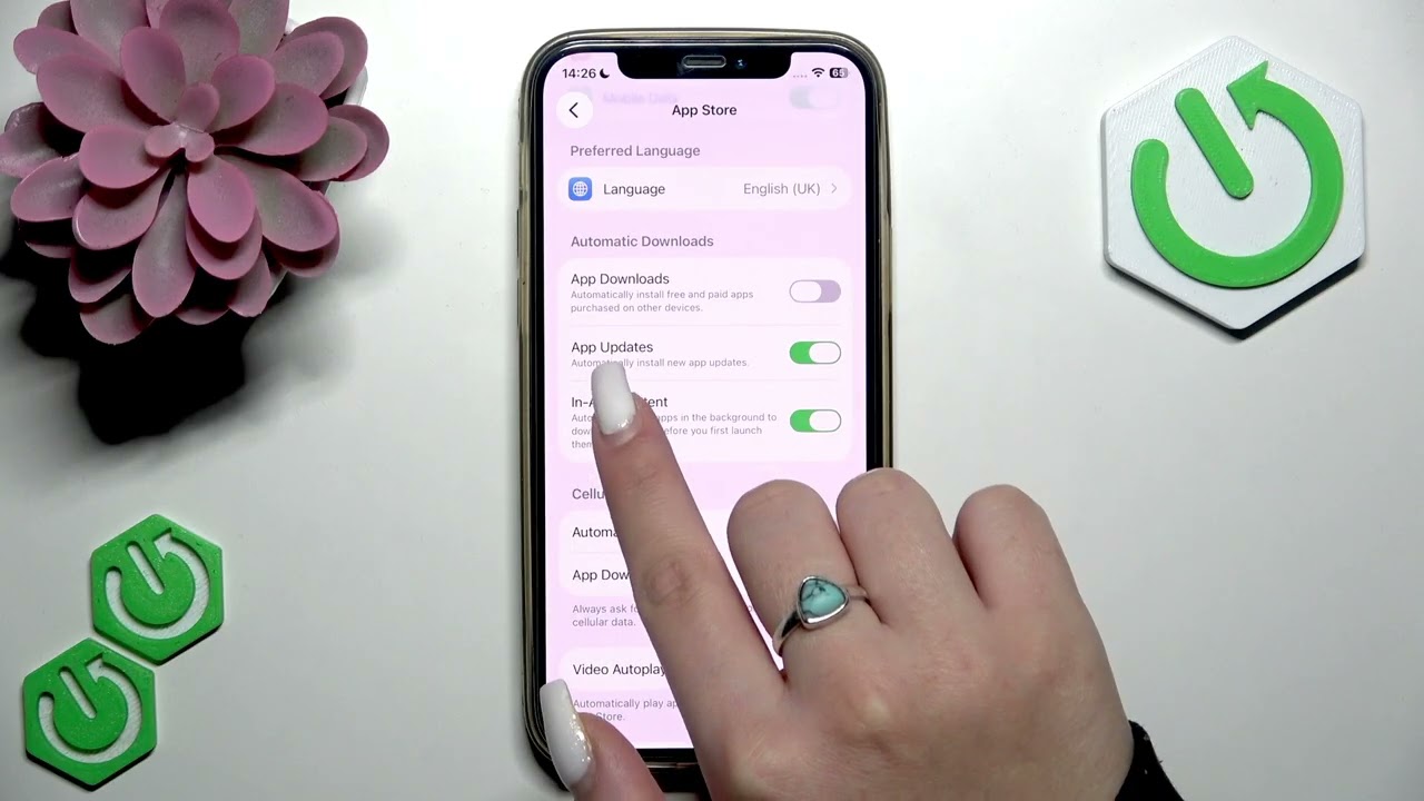 Как обновлять приложения в фоновом режиме на iPhone