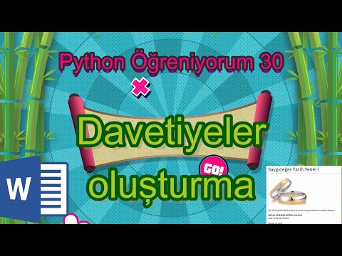 Video: Python'da kapsayıcı nedir?