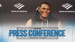 Derrick Brown: 'The ceiling's high for us'