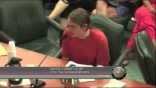 Christopher Kiel gives awesome testimony to the Senate Committee Meeting on Monday, July 8th