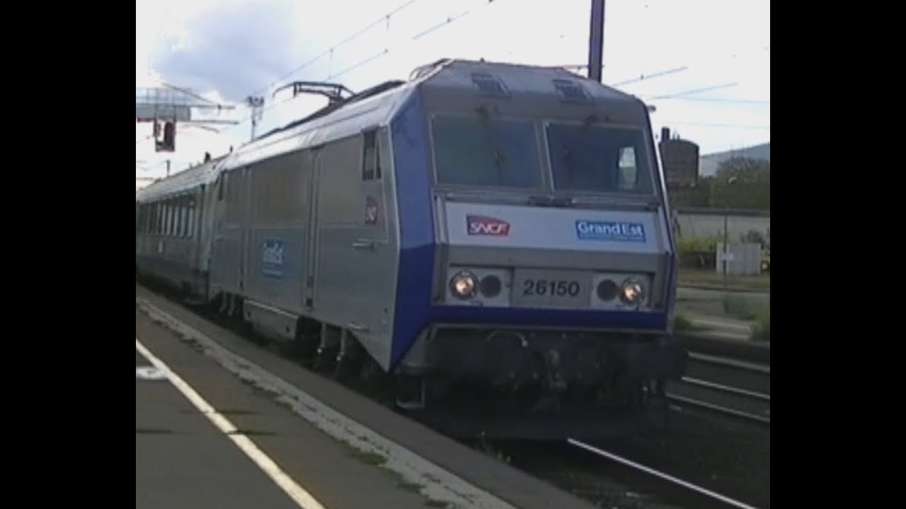 Trains en gare de Colmar (partie 1/3)