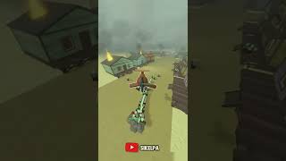Caballo Volador Vs Pueblo #roblox #rielesmuertos #deadrails #croods