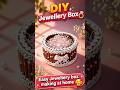 DIY jewelry box make at home #ytshorts#aesthetic#organizer#shorts#diy#craft#youtubeshorts#yt#viral
