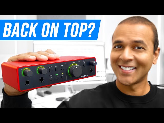 Аудіоінтерфейс FOCUSRITE Scarlett Solo 4th Gen