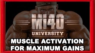 Muscle Activation For Maximum Muscle Growth And Gains, Shoulder Training Ben Pakulski
